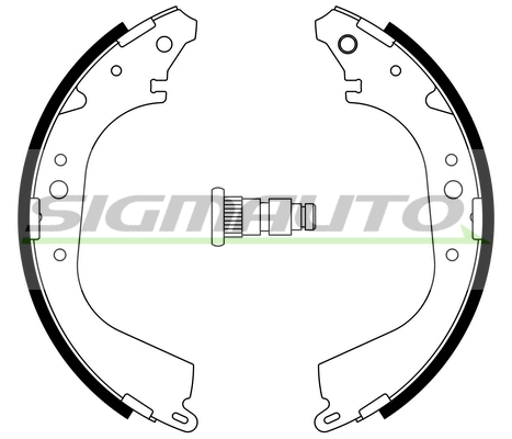 Brake Shoe Set (SFA555A)