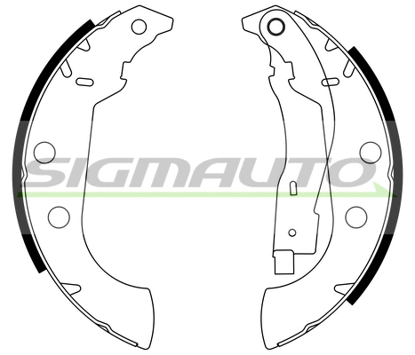 Brake Shoe Set (SFA107)