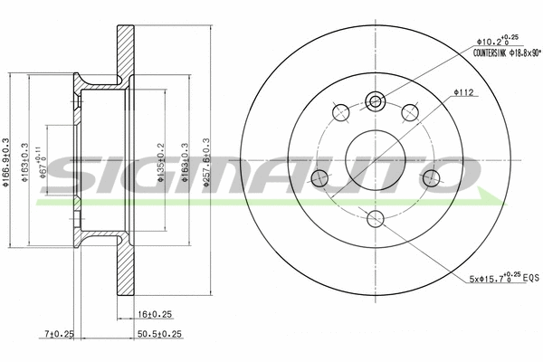 Brake Disc (DBA424S)