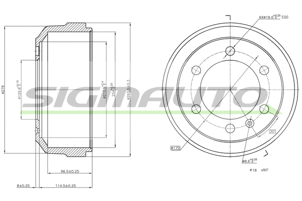 Brake Drum (DR5083)