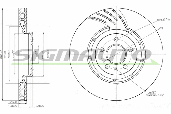 Brake Disc (DBB665V)