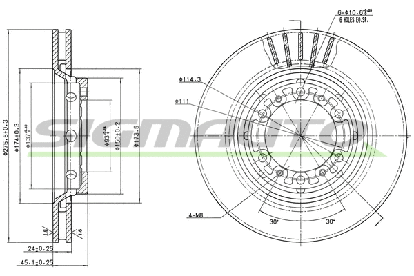 Brake Disc (DBB892V)