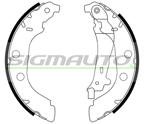 Brake Shoe Set (SFA385)