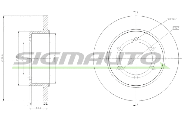 Brake Disc (DB0369S)