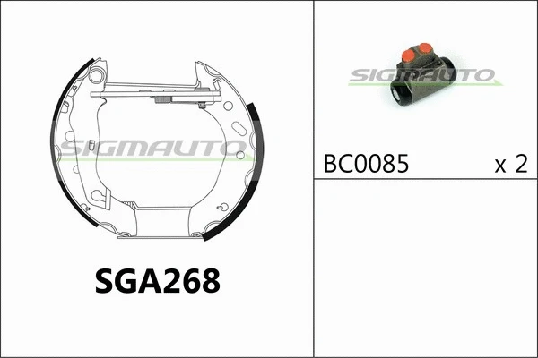 Brake Shoe Set (SGA268)