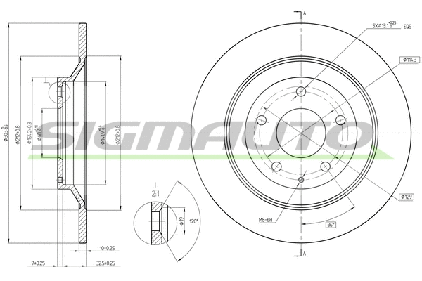 Brake Disc (DBC609S)