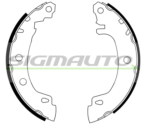 Brake Shoe Set (SFA405)