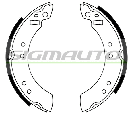 Brake Shoe Set (SFA199)