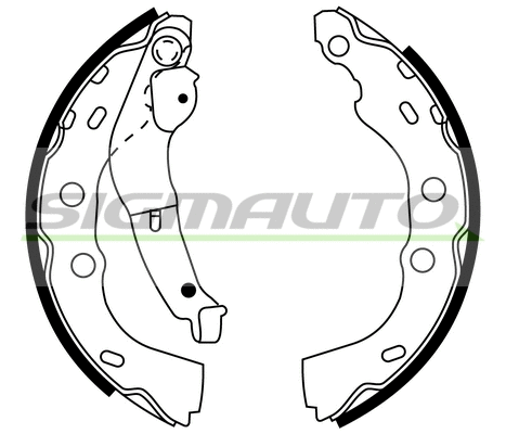 Brake Shoe Set (SFA920)
