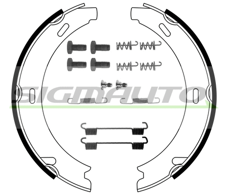 Brake Shoe Set, parking brake (SFA302-1)