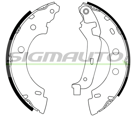 Brake Shoe Set (SFA400)