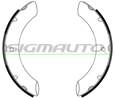 Brake Shoe Set (SFA967)