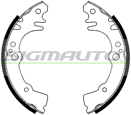 Brake Shoe Set (SFA683)