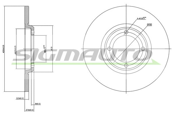 Brake Disc (DBA280S)