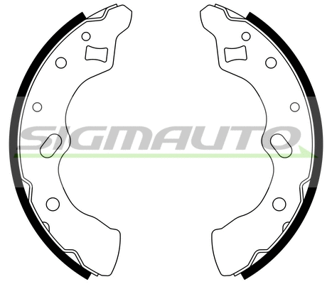 Brake Shoe Set (SFA790)