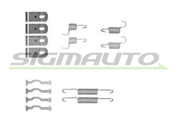 Accessory Kit, brake shoes (SK0876)