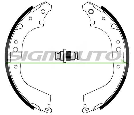 Brake Shoe Set (SFA555)