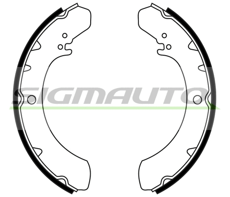 Brake Shoe Set (SFA678)