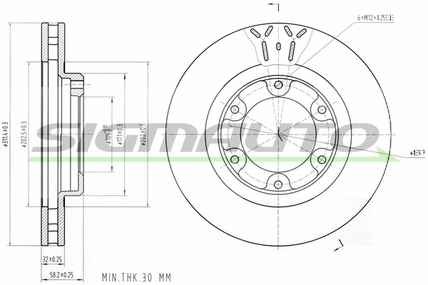 Brake Disc (DBA769V)