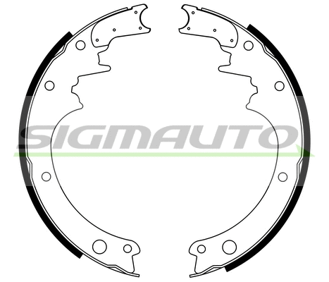 Brake Shoe Set (SFA850)