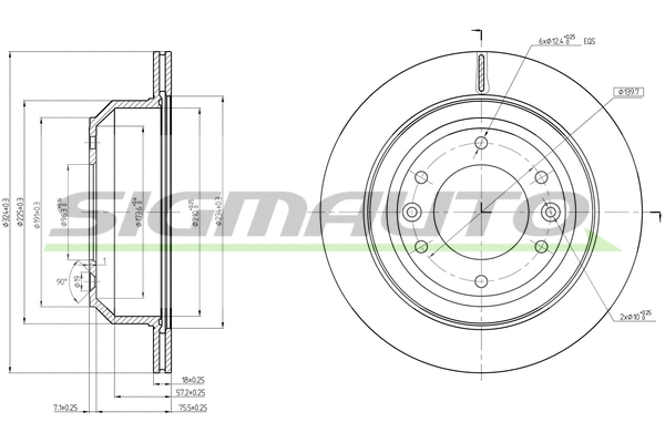 Brake Disc (DBC112V)