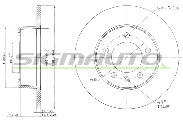 Brake Disc (DBB272S)