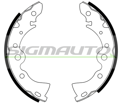 Brake Shoe Set (SFA843)