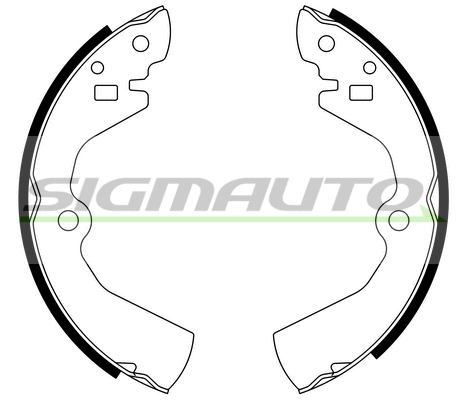Brake Shoe Set (SFA734)
