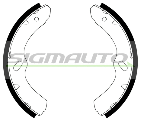 Brake Shoe Set (SFD792)