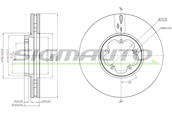 Brake Disc (DBC470V)