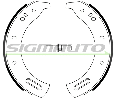 Brake Shoe Set (SFA432)