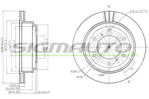 Brake Disc (DBB385V)