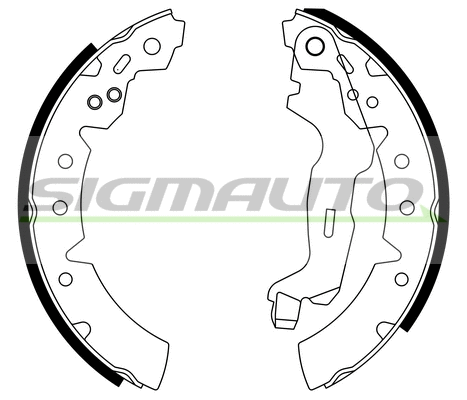 Brake Shoe Set (SFA952)