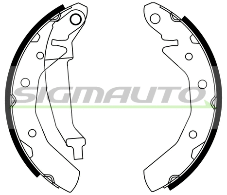 Brake Shoe Set (SFA630)