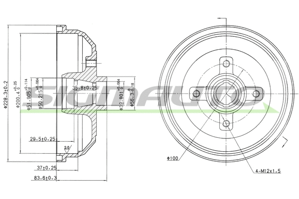 Brake Drum (DR5135)