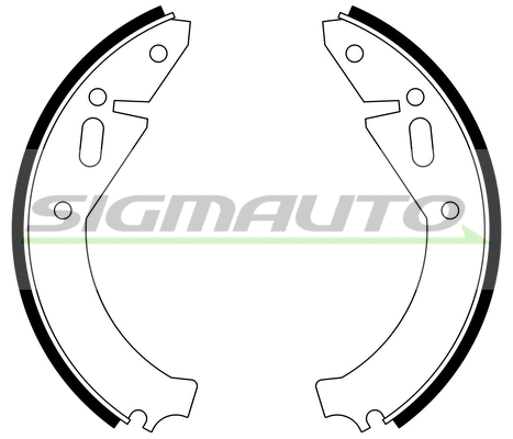 Brake Shoe Set (SFA471)