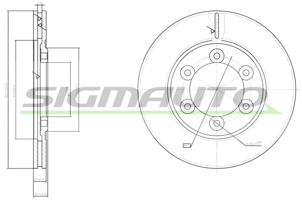 Brake Disc (DBA602V)