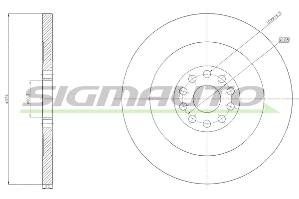Brake Disc (DB0364S)