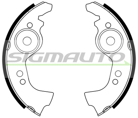 Brake Shoe Set (SFA145)