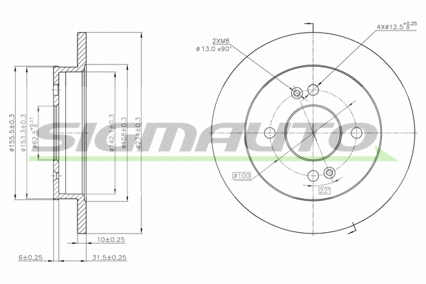 Brake Disc (DBB793S)
