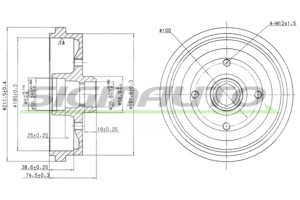 Brake Drum (DR5226)