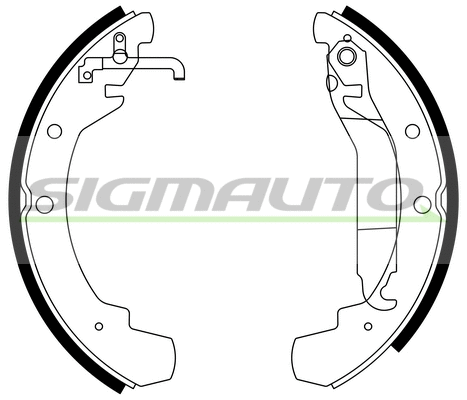Brake Shoe Set (SFA548)