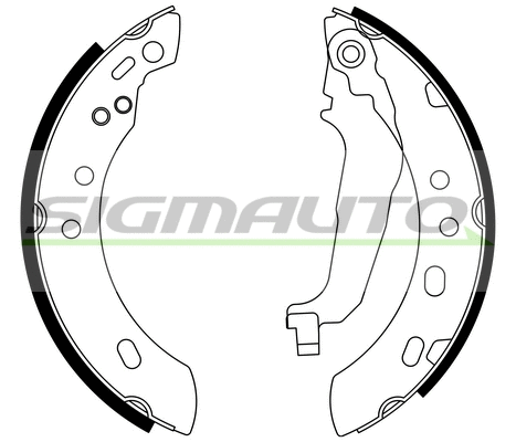 Brake Shoe Set (SFA856)