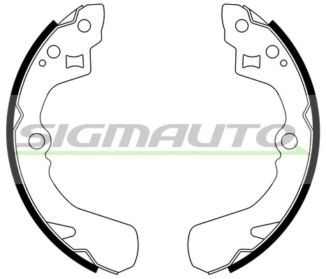 Brake Shoe Set (SFA660)