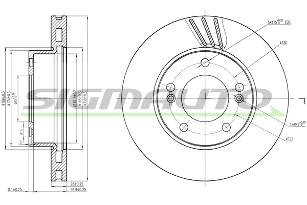 Brake Disc (DBB810V)
