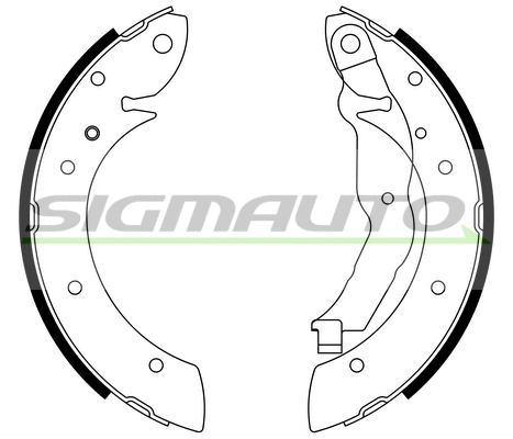 Brake Shoe Set (SFA077)