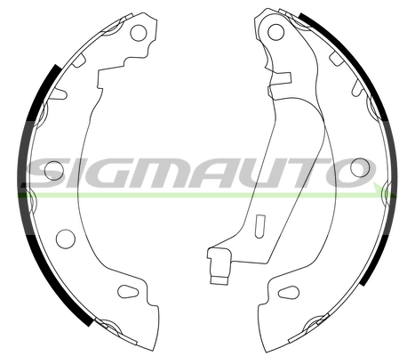 Brake Shoe Set (SFA405L)