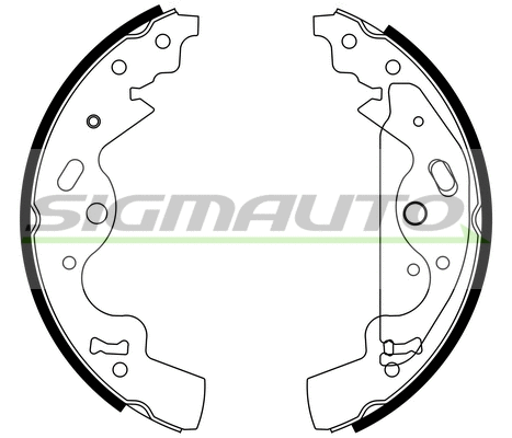 Brake Shoe Set (SFA437)