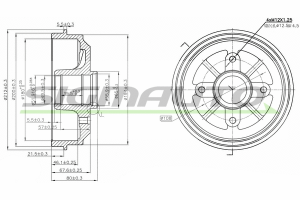 Brake Drum (DR5153)
