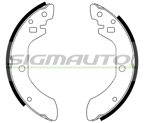 Brake Shoe Set (SFA842)
